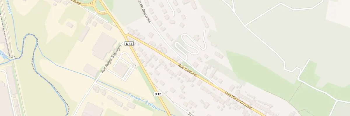 Plan du 370 Rue Duvivier à Bury