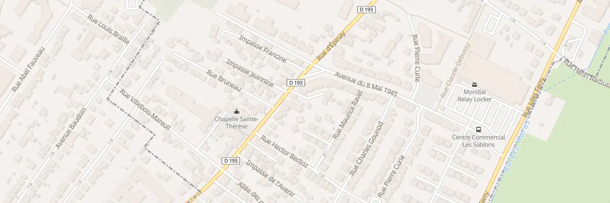 Plan du 197 Rue d’Épinay à Montmagny