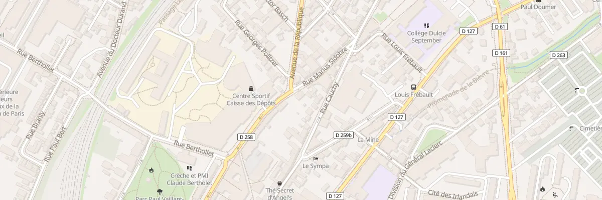 Plan du 74 Rue Marius Sidobre à Arcueil