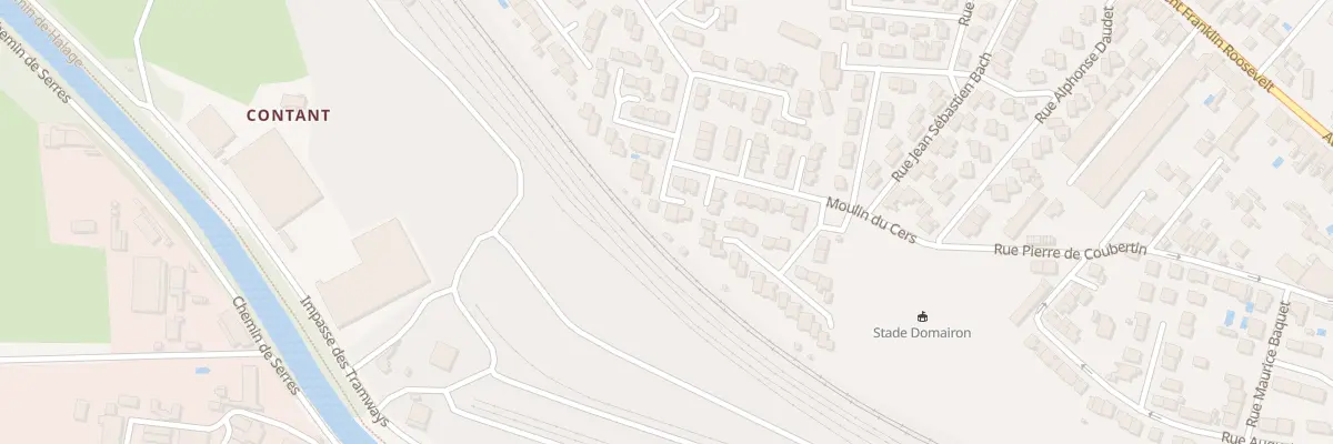 Plan du 17 Rue Ludwig Van Beethoven à Carcassonne
