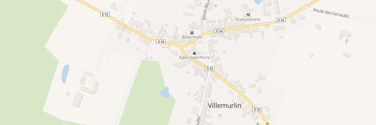 Plan du 6 Pl de l’Eglise à Villemurlin