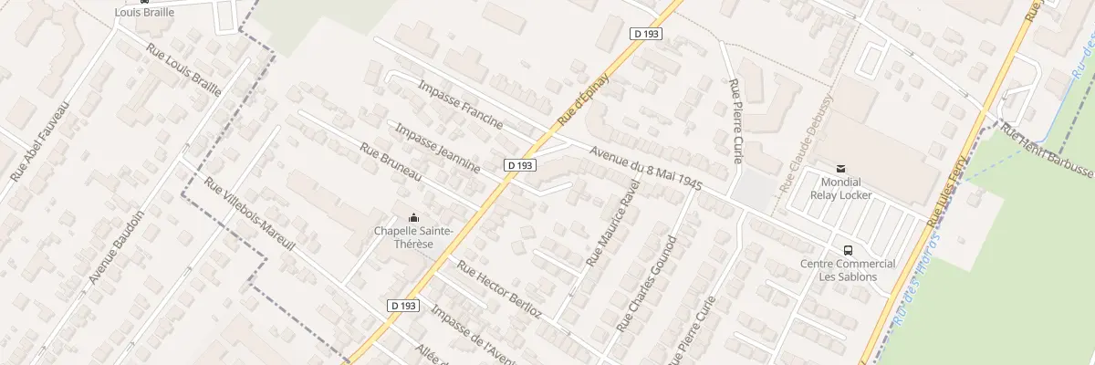 Plan du 187 Rue d’Épinay à Montmagny