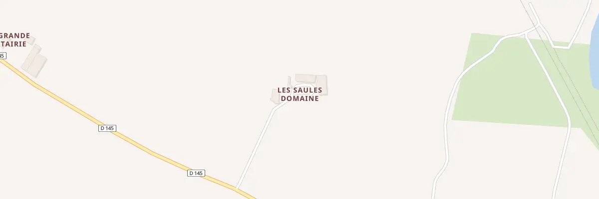 Plan du 33 Les Saules Domaine à Crézançay-sur-Cher