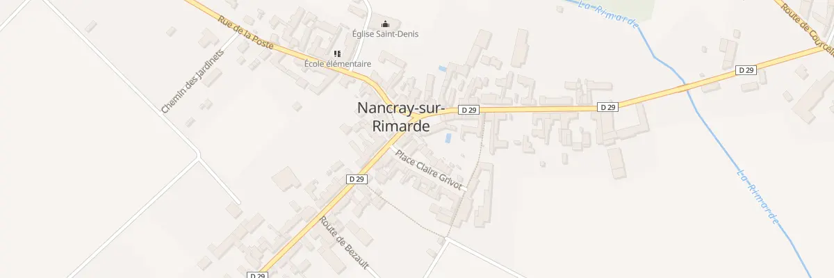 Plan du 47 Rue Jules César à Nancray-sur-Rimarde