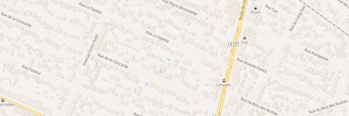 Plan du 172 Rue la Fayette à Sainte-Geneviève-des-Bois