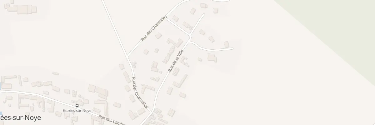 Plan du 5058 Rue de la Ville à Estrées-sur-Noye