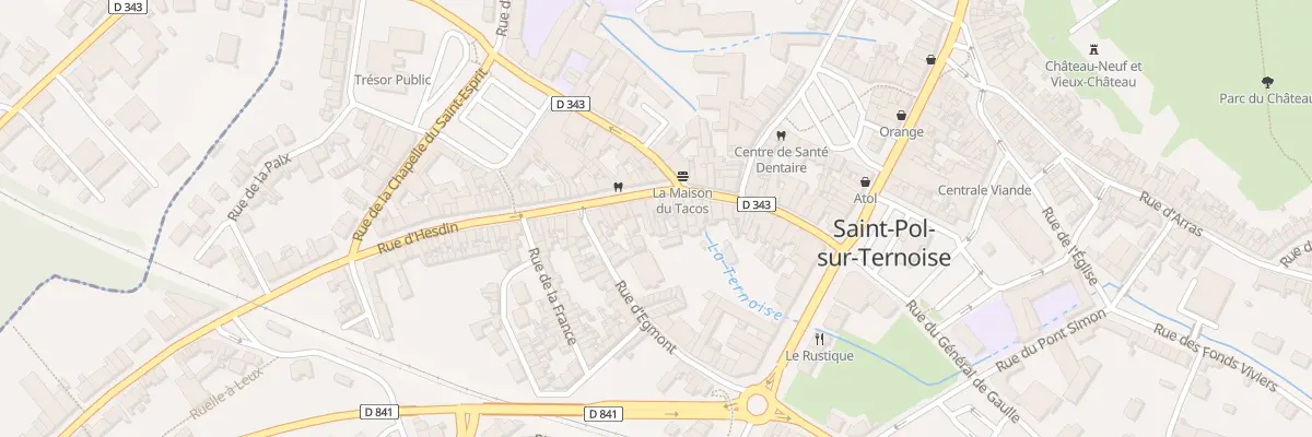 Plan du 35 Rue d’Hesdin à Saint-Pol-sur-Ternoise