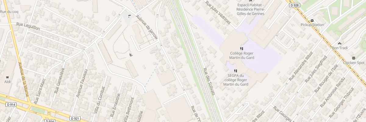 Plan du 32B Rue de l’Yser à Épinay-sur-Seine