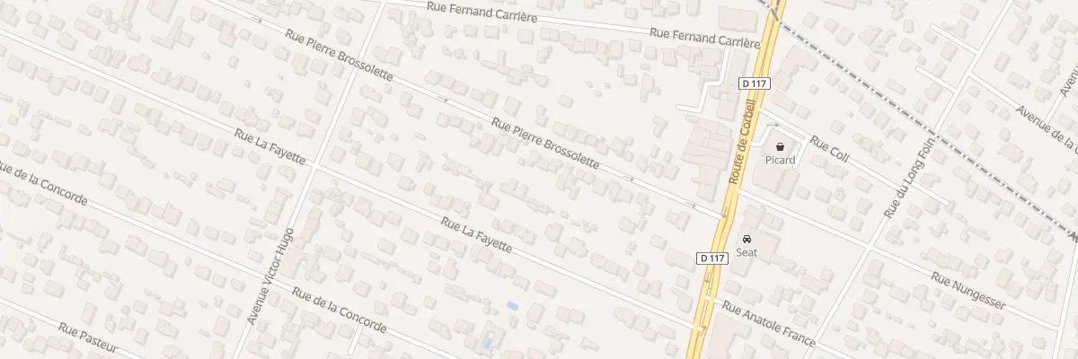 Plan du 128 Rue Pierre Brossolette à Sainte-Geneviève-des-Bois
