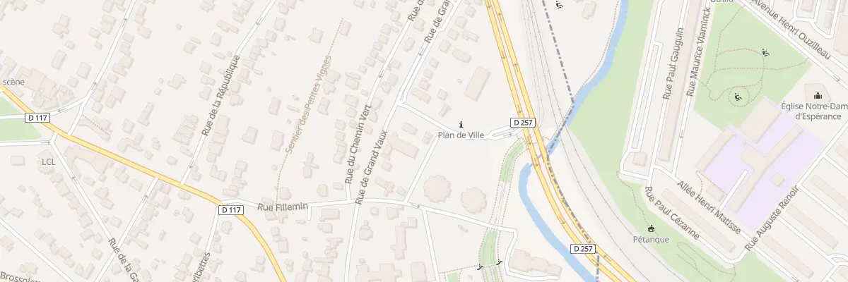 Plan du 38 Rue de Grand Vaux à Épinay-sur-Orge