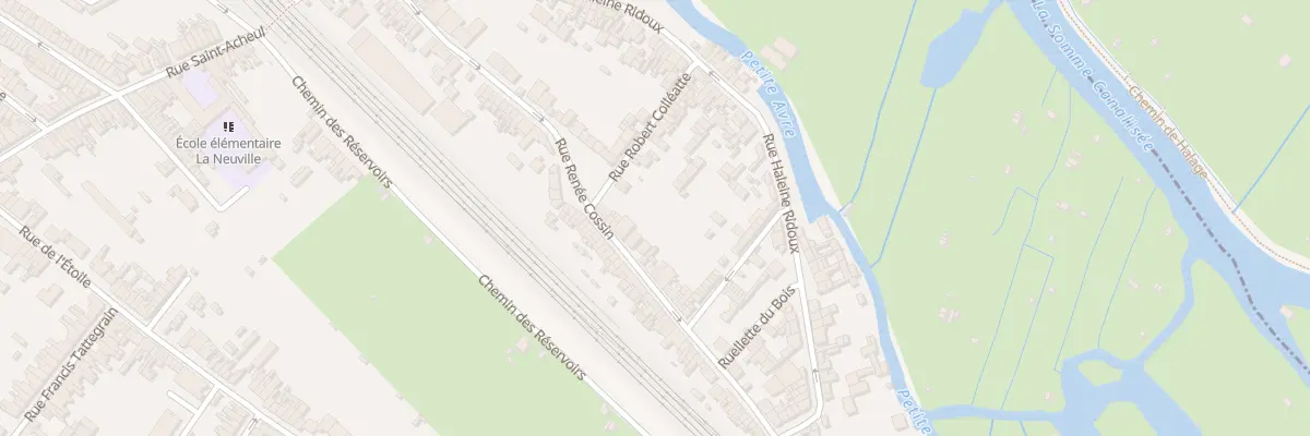 Plan du 103 Rue Renée Cossin à Amiens