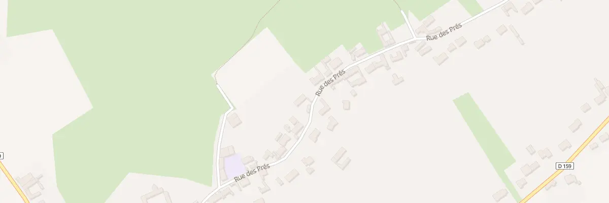 Plan du 305 Rue des Prés à Blessy