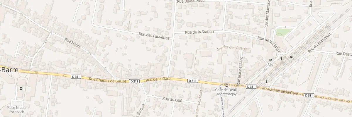 Plan du 2B Rue Morisset à Deuil-la-Barre
