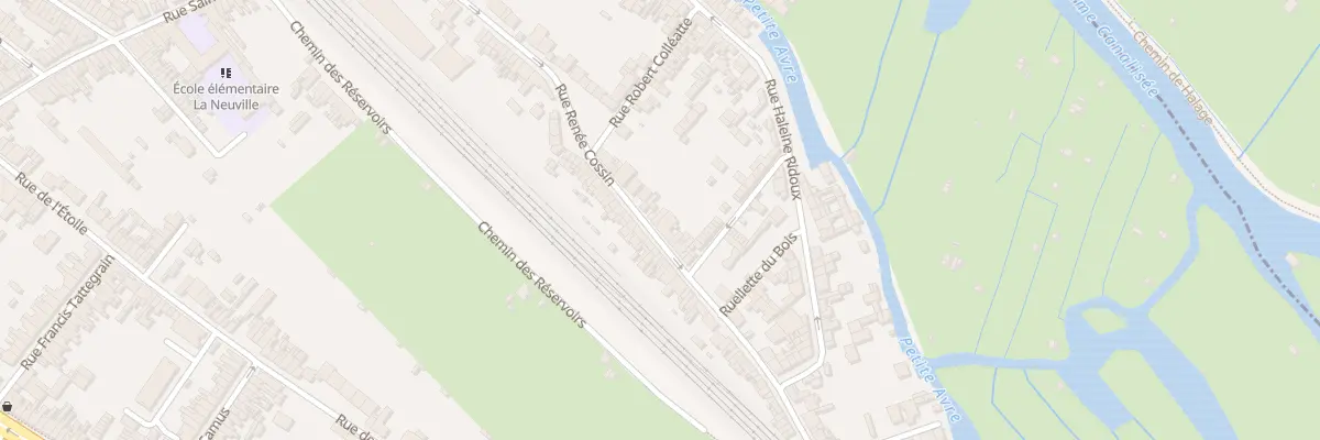Plan du 117 Rue Renée Cossin à Amiens