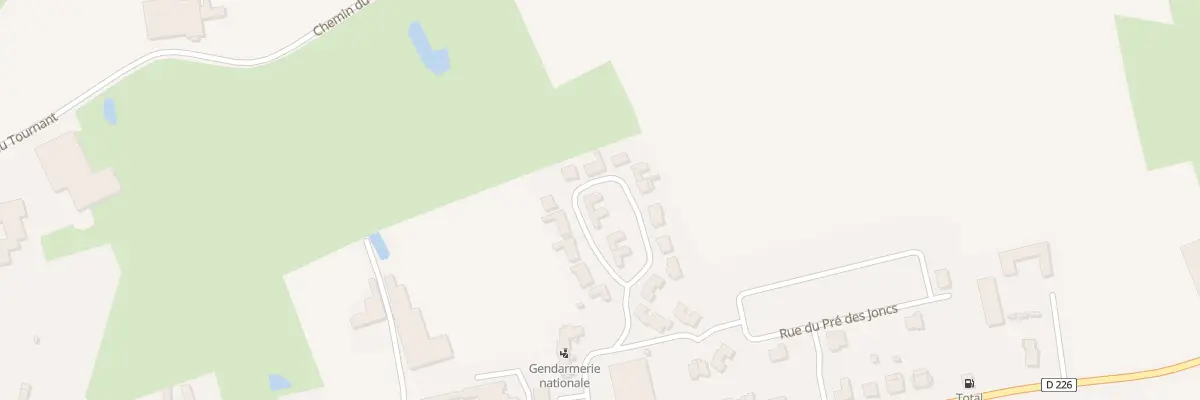 Plan du 7 Rue Louis Vandenkerckhove à Bollezeele