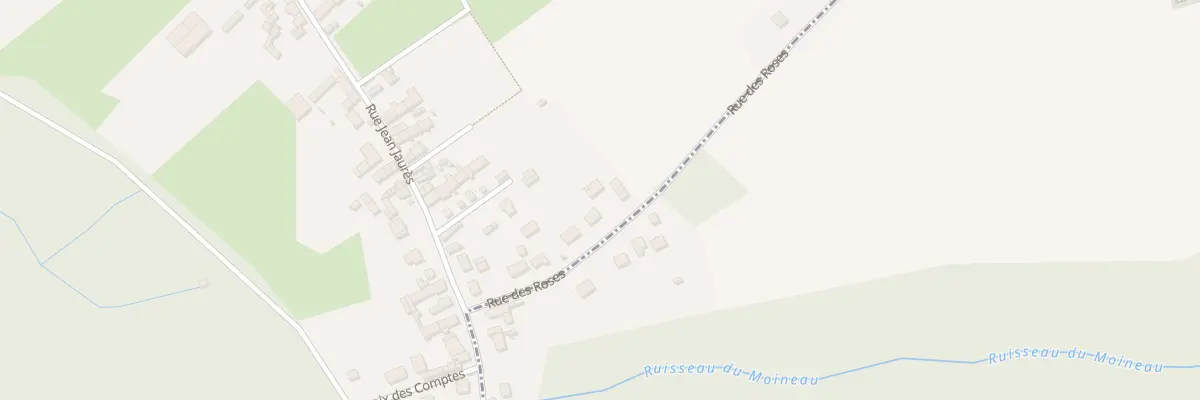Plan du 125 Rue des Roses à Angy