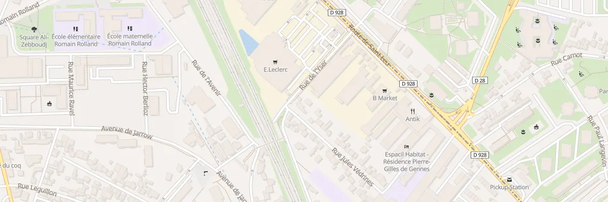 Plan du 58 Rue de l’Yser à Épinay-sur-Seine