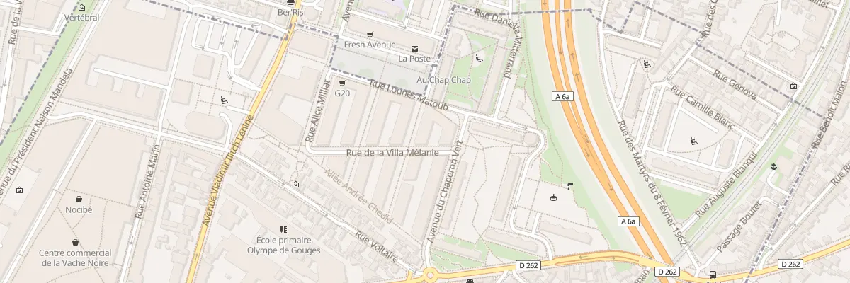 Plan du 7 Av du Chaperon Vert à Arcueil