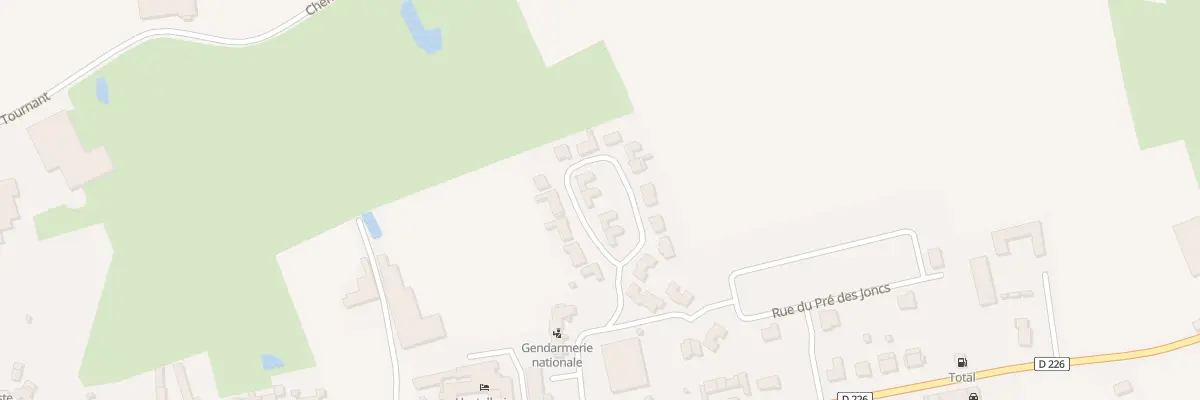 Plan du 5 Rue Louis Vandenkerckhove à Bollezeele
