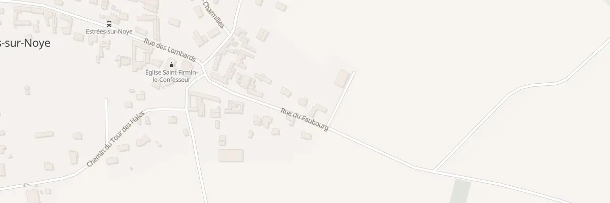 Plan du 8 Rue du Faubourg à Estrées-sur-Noye