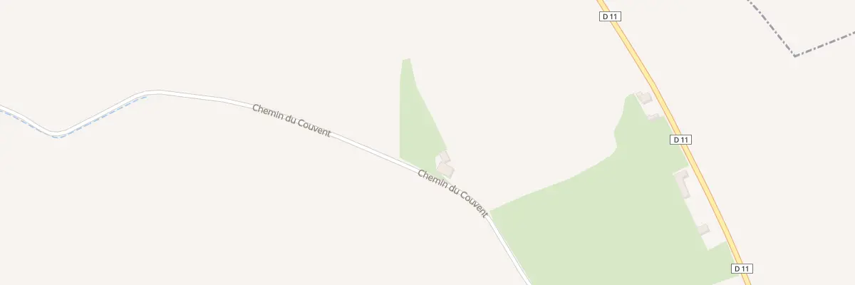 Plan du 4 Che du Couvent à Bollezeele