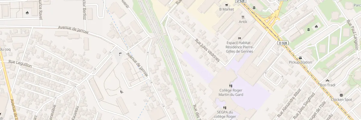 Plan du 17 Rue des Solivats à Épinay-sur-Seine