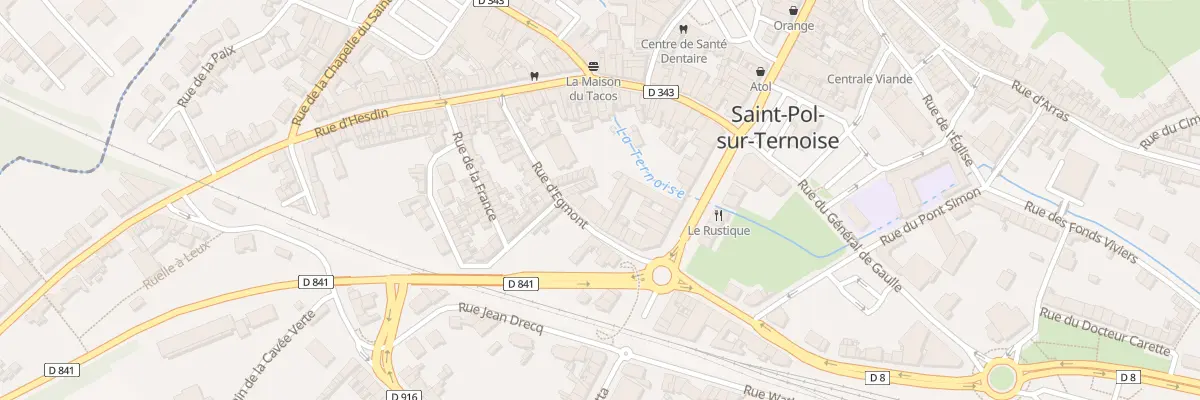 Plan du 19 Rue d’Egmont à Saint-Pol-sur-Ternoise