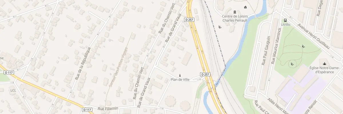 Plan du 58 Rue de Grand Vaux à Épinay-sur-Orge
