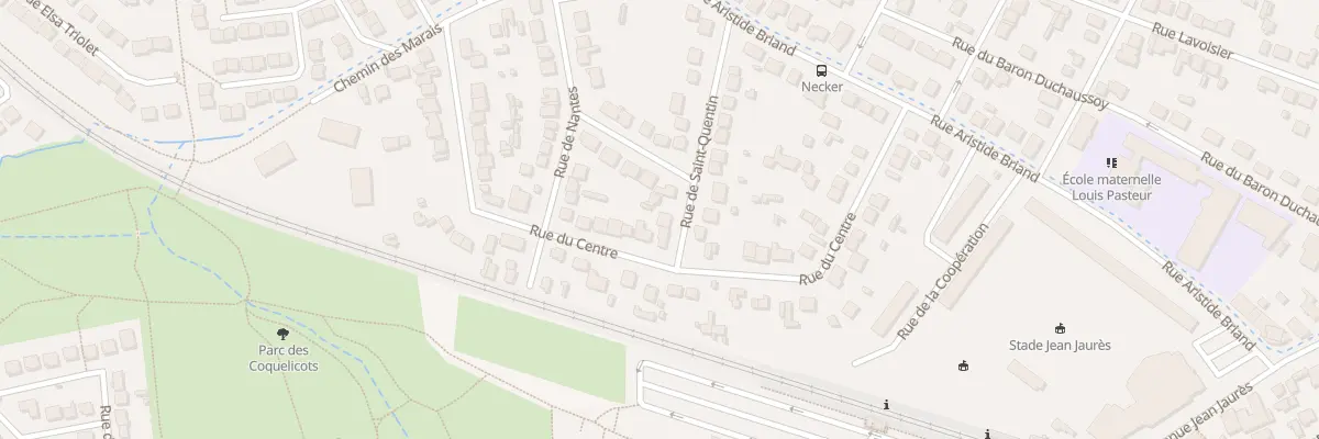 Plan du 16 Rue de St Quentin à Domont