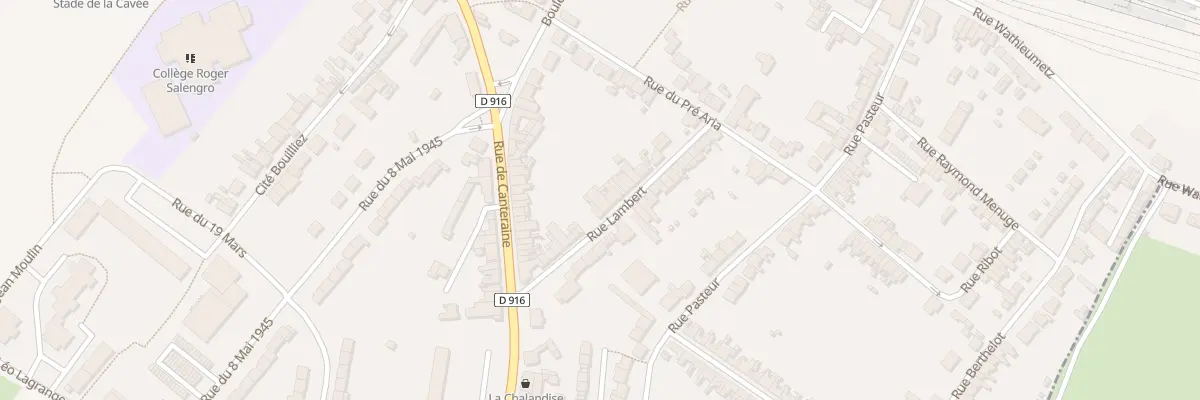 Plan du 7T Rue Lambert à Saint-Pol-sur-Ternoise