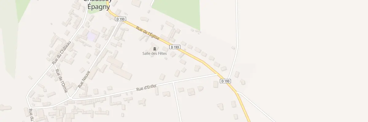 Plan du 24 Rue de l’Eglise à Chaussoy-Epagny