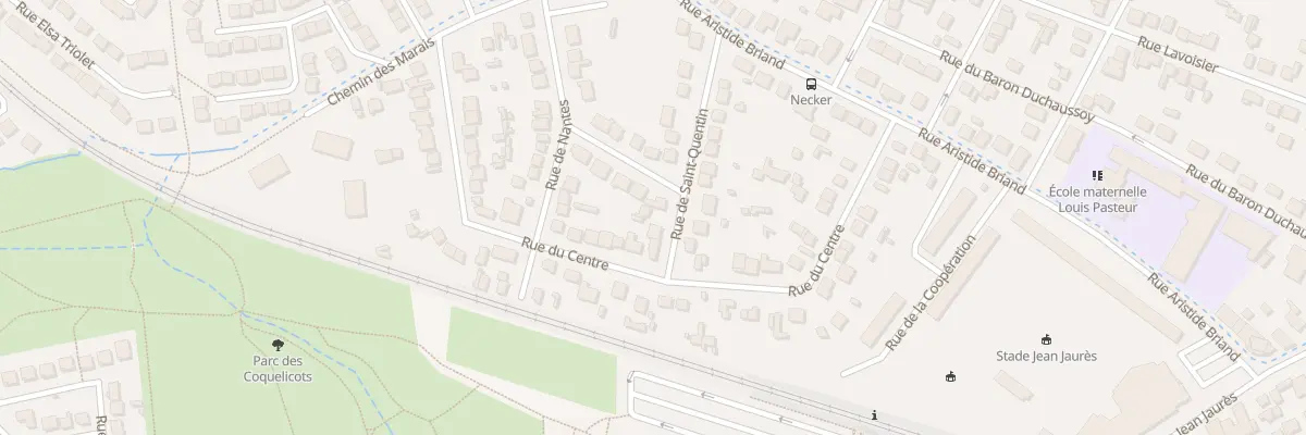 Plan du 22 Rue de St Quentin à Domont