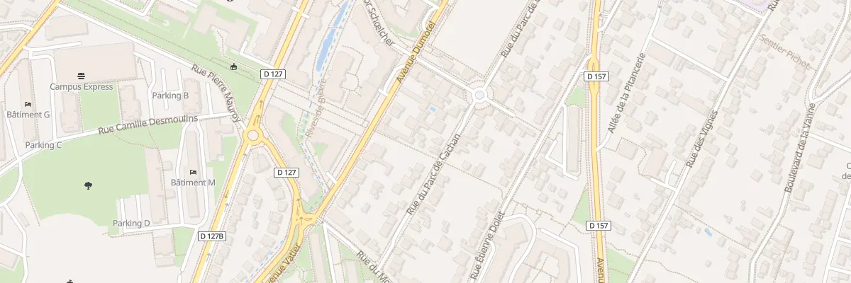 Plan du 58 Rue du Parc de Cachan à Cachan