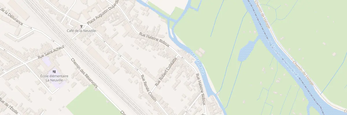 Plan du 78 Rue Haleine Ridoux à Amiens