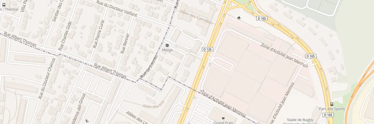 Plan du 178 Bd Jean Mermoz à Chevilly-Larue