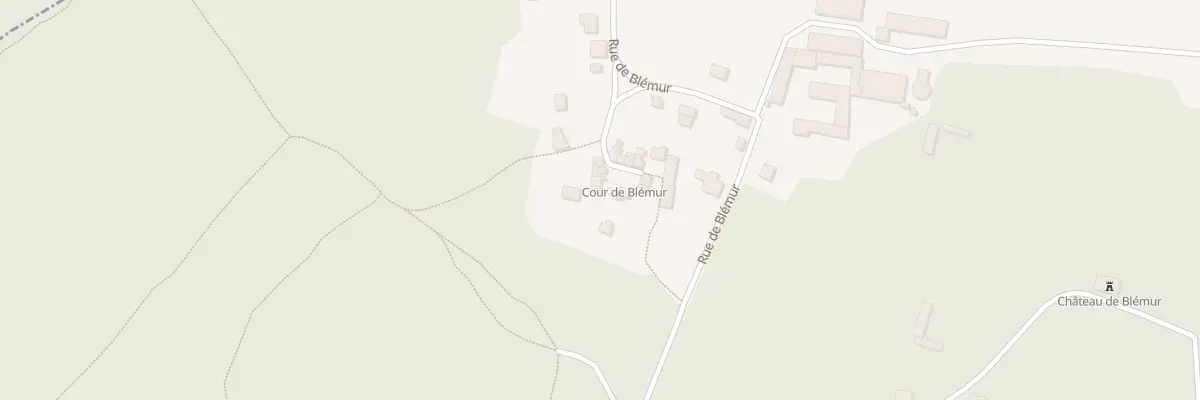 Plan du 9 Cour de Blemur à Piscop