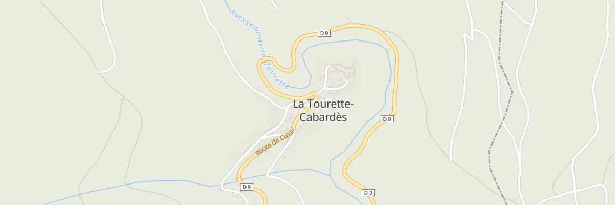 Plan du 2 Le Village à La Tourette-Cabardès