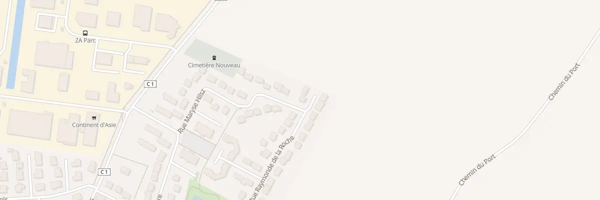 Plan du 67 Rue Raymonde de la Roche au Plessis-Pâté