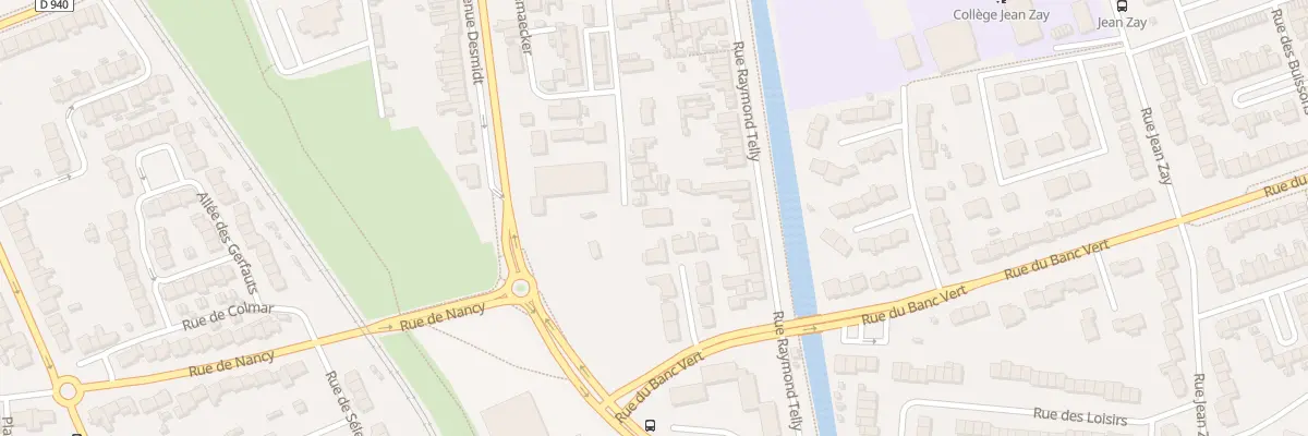 Plan du 281 Imp Isaert à Dunkerque