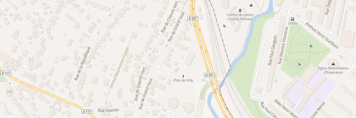 Plan du 58B Rue de Grand Vaux à Épinay-sur-Orge