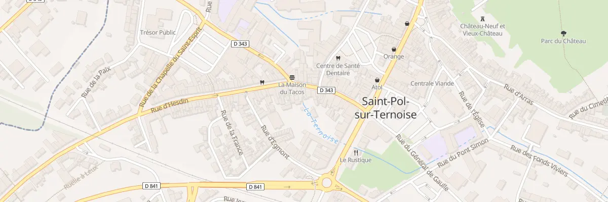 Plan du 27 Rue d’Hesdin à Saint-Pol-sur-Ternoise