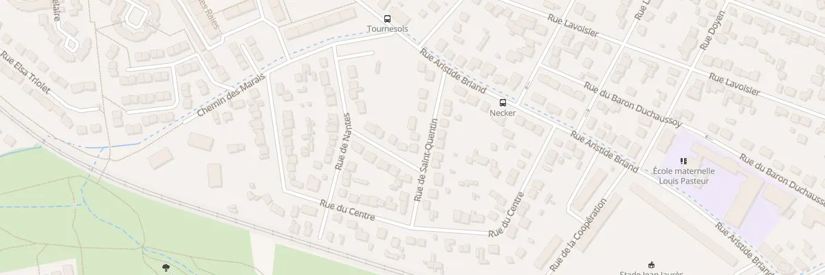 Plan du 10 Rue de St Quentin à Domont