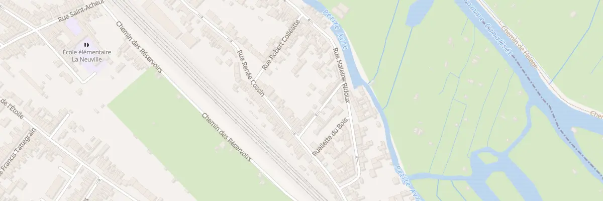 Plan du 119 Rue Renée Cossin à Amiens