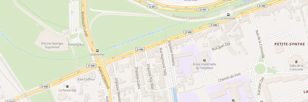 Plan du 2779 Av de Petite-Synthe à Dunkerque