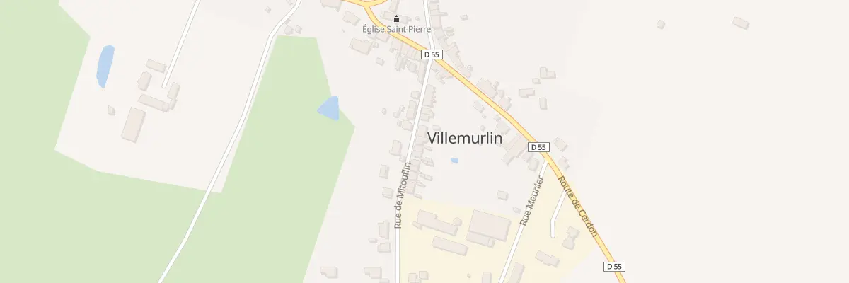 Plan du 15 Rue de Mitouflin à Villemurlin