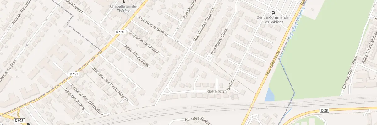 Plan du 34 Rue Hector Berlioz à Montmagny