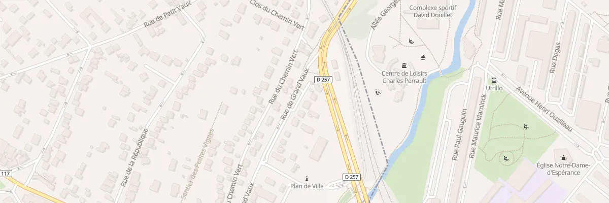 Plan du 72 Rue de Grand Vaux à Épinay-sur-Orge