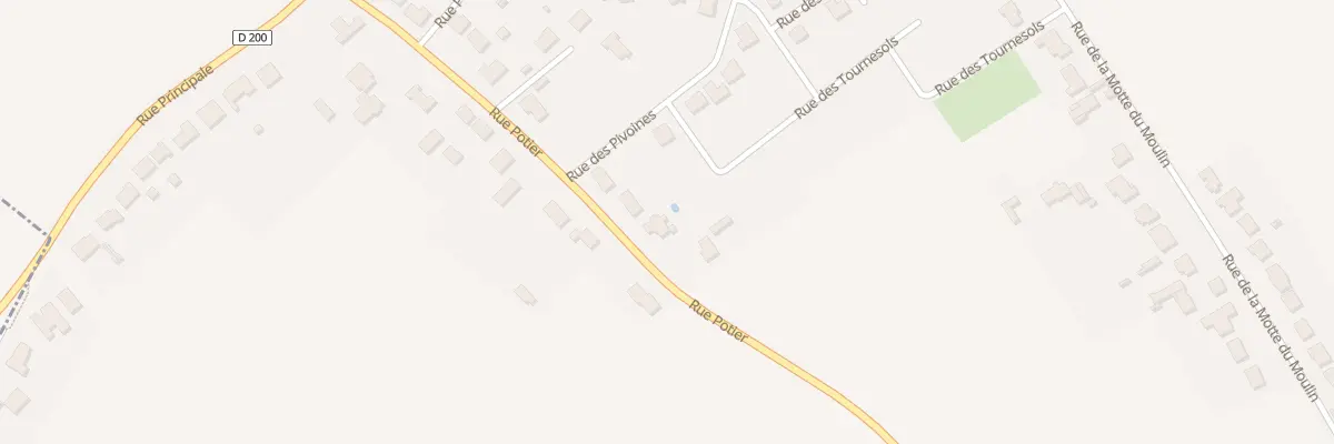 Plan du 283 Rue Potier à Campagne-lès-Wardrecques
