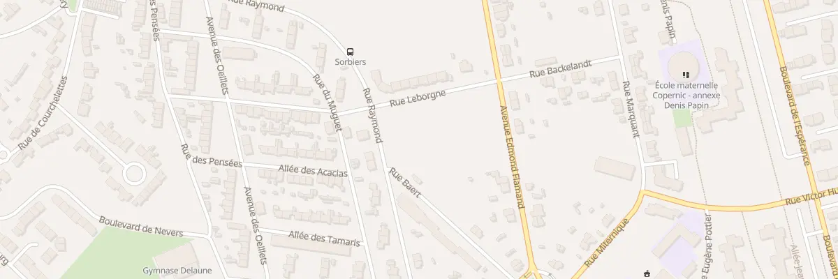 Plan du 13 Rue Leborgne Saint Pol à Dunkerque