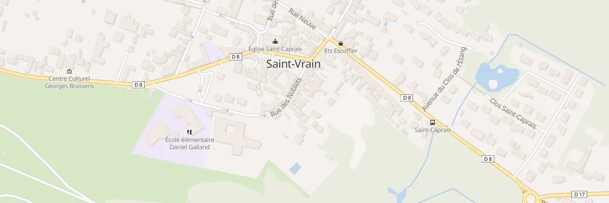 Plan du 21 Rue des Noblets à Saint-Vrain